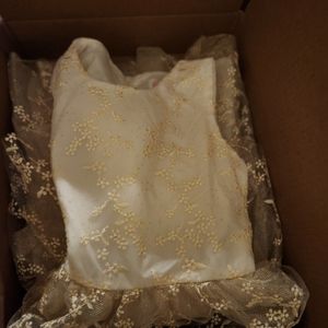 Flower Girl/ Special Occasion Dress Size 7 Tulle Sleeveless